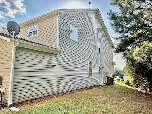 1121 Brookhill Way, Cary, NC 27519 - view of side of home featuring a lawn
