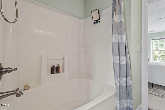 404 Ascott Way, Durham, NC 27713 - full bath featuring shower / tub combo