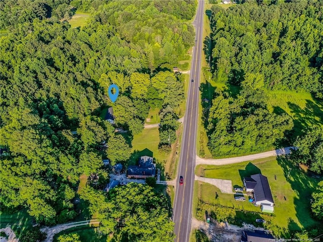 40 Ella Bell Rd, Clarkton, NC 28433 - aerial view of a heavily wooded area