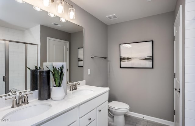 288 Fosterton Cottage Way, Raleigh, NC 27603 - full bath with double vanity and a shower stall