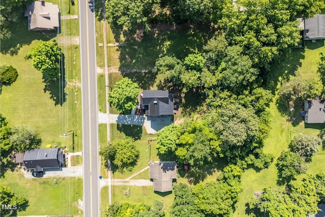 605 W Holt St, Mebane, NC 27302 - bird's eye view