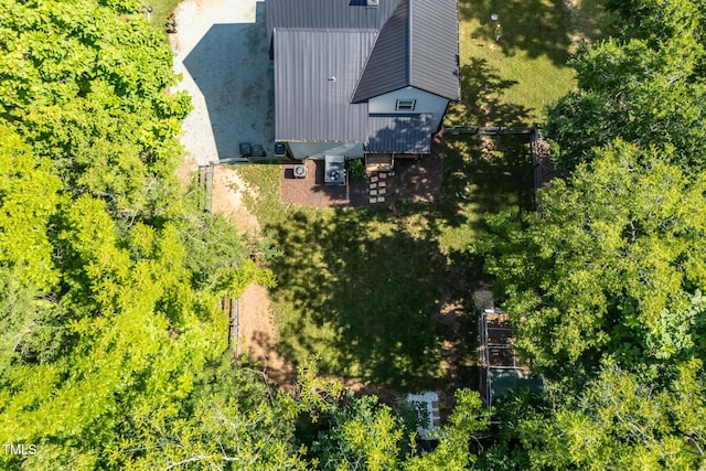 605 W Holt St, Mebane, NC 27302 - view from above of property