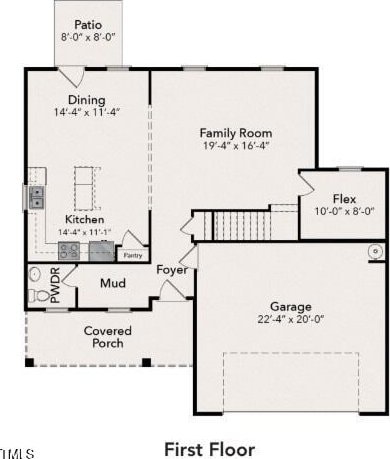 5865 Panther Dr Unit 3, Hope Mills, NC 28348 - view of floor plan / room layout