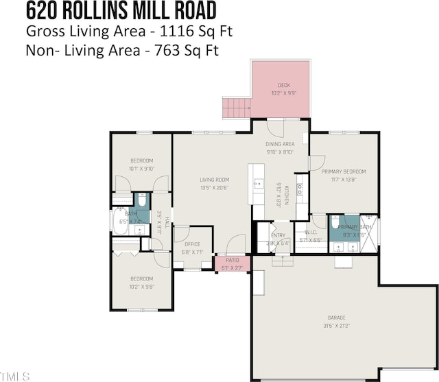 620 Rollins Mill Rd, Holly Springs, NC 27540 - photo 16