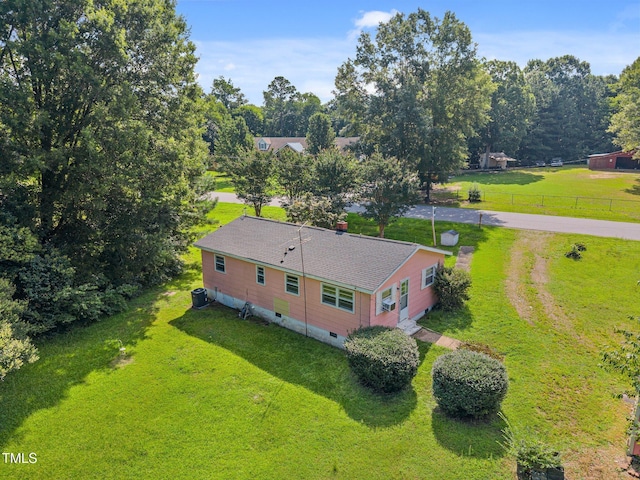 150 Alston Pruitt Rd, Louisburg, NC 27549 - aerial view of property and surrounding area
