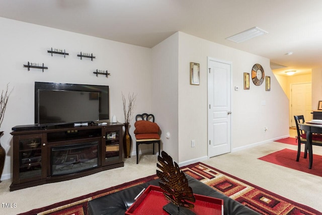 4009 Tresco Xing, Raleigh, NC 27616 - living room with carpet floors and baseboards
