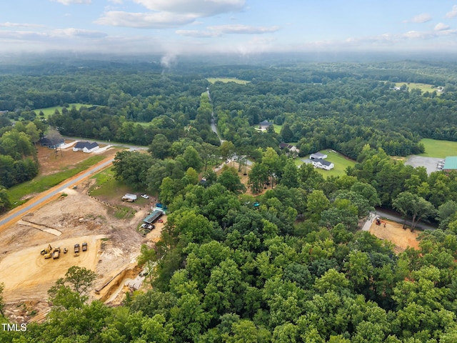 5027 Preacher Holmes Rd, Graham, NC 27253 - bird's eye view of a forest
