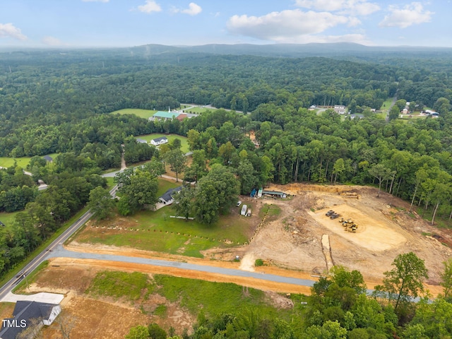 5027 Preacher Holmes Rd, Graham, NC 27253 - aerial view of property's location with a heavily wooded area