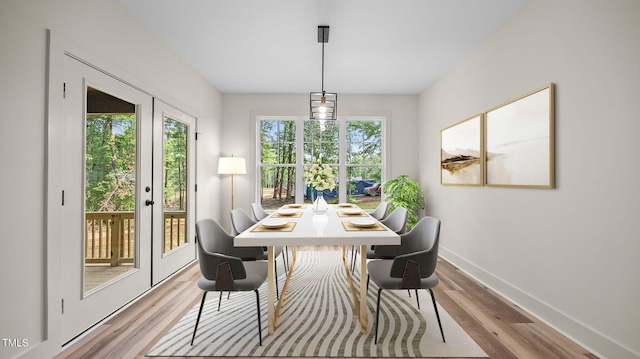 5027 Preacher Holmes Rd, Graham, NC 27253 - dining area with wood finished floors and baseboards