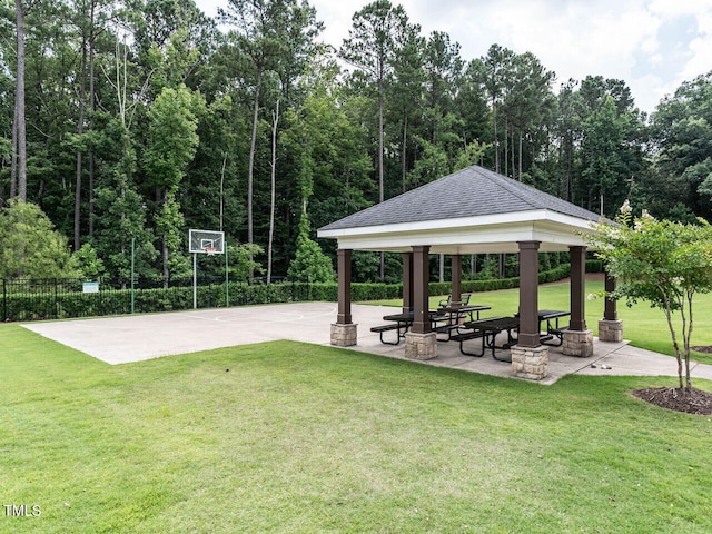 3441 Jordan Shires Dr, New Hill, NC 27562 - view of community featuring a gazebo