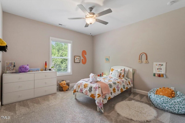 223 Chauncey Cir, Chapel Hill, NC 27516 - bedroom with carpet floors and ceiling fan