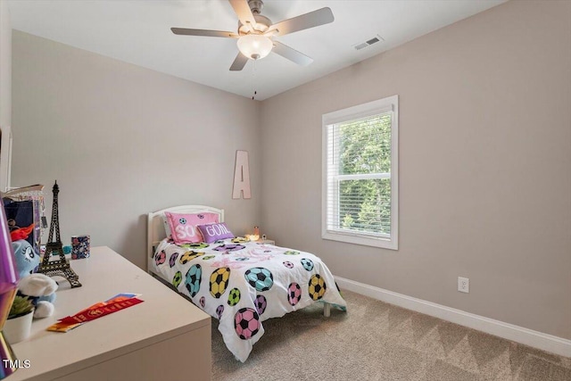 223 Chauncey Cir, Chapel Hill, NC 27516 - bedroom with carpet and ceiling fan