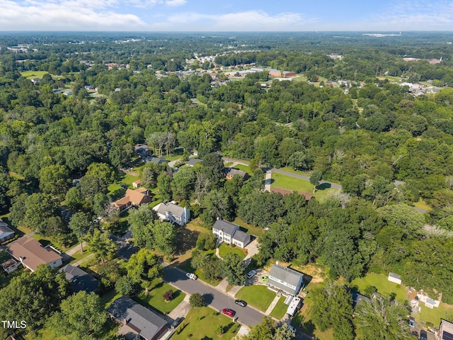 1524 Wedgewood Dr, Graham, NC 27253 - aerial view of property's location with a forest