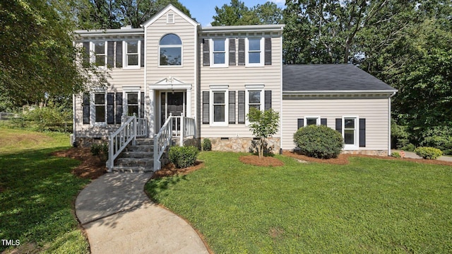 1524 Wedgewood Dr, Graham, NC 27253 - view of front of house featuring a front yard