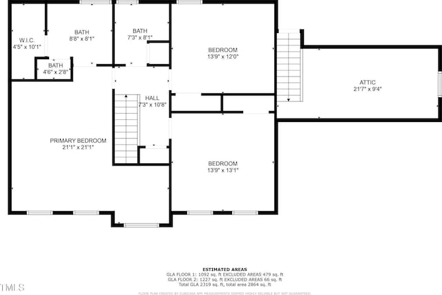 1524 Wedgewood Dr, Graham, NC 27253 - view of floor plan / room layout