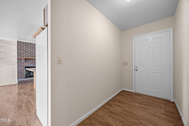 1105 Fontaine Rd, Roxboro, NC 27574 - hall with wood finished floors