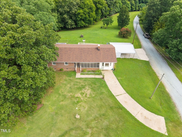 1105 Fontaine Rd, Roxboro, NC 27574 - aerial view of property and surrounding area