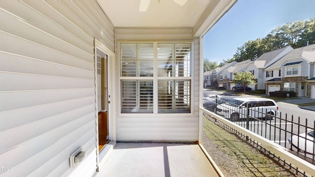 112 Salmon River Dr, Durham, NC 27705 - balcony with a residential view