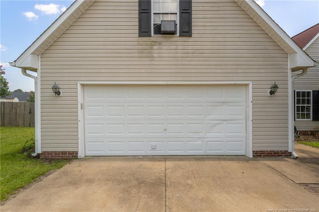 109 Hayes Ct, Raeford, NC 28376 - view of garage