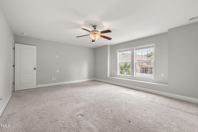 3401 Grosbeak Way, Raleigh, NC 27616 - spare room featuring carpet floors and ceiling fan