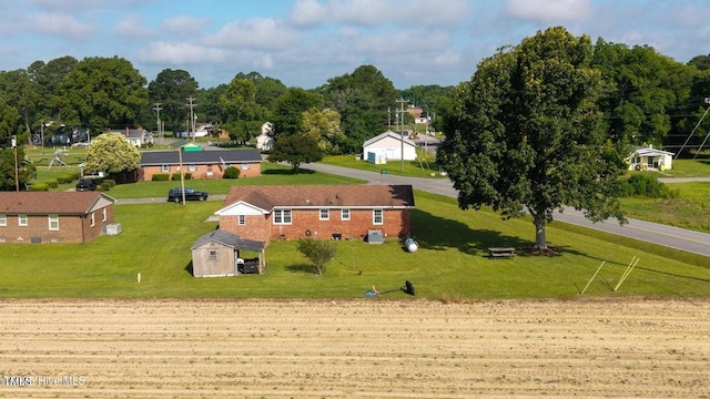 800 S Vance St, Fremont, NC 27830 - aerial view of property and surrounding area
