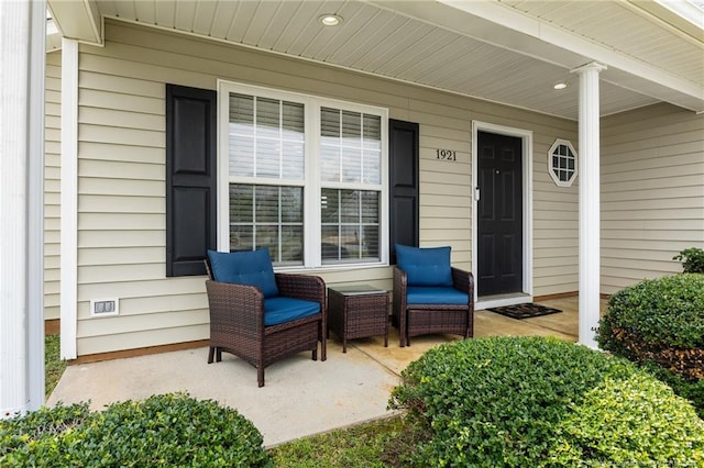1921 Yellowbrick Rd, Fayetteville, NC 28314 - doorway to property featuring covered porch