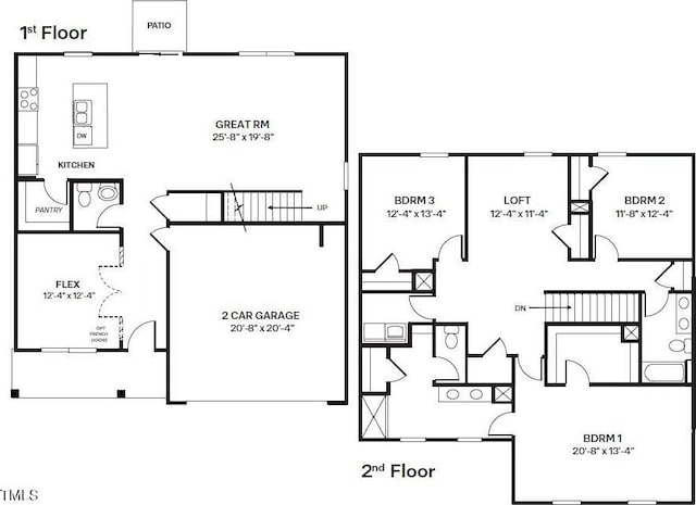 170 Babbling Creek Dr, Youngsville, NC 27596 - view of property floor plan
