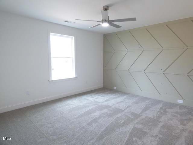5610 Plain View Highway, Dunn, NC 28334 - carpeted empty room with a ceiling fan and baseboards