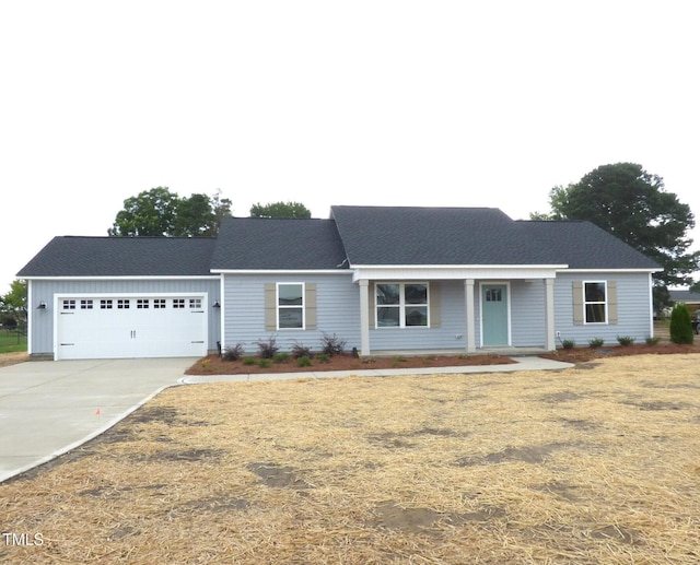5610 Plain View Highway, Dunn, NC 28334 - single story home featuring driveway and an attached garage