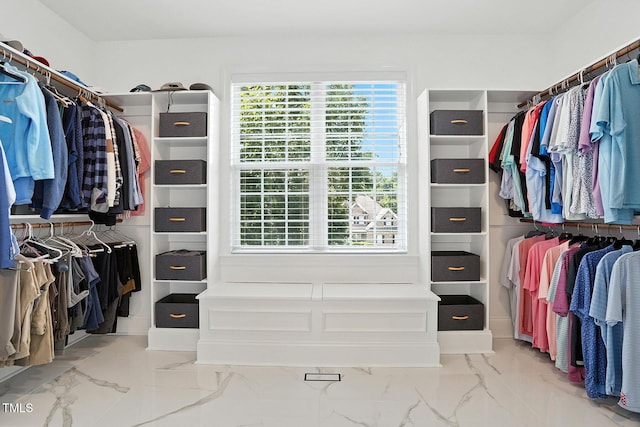 164 Avocet Ln, Clayton, NC 27520 - walk in closet featuring marble finish flooring
