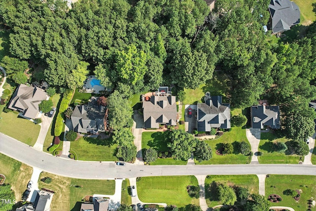 164 Avocet Ln, Clayton, NC 27520 - aerial view of property and surrounding area with nearby suburban area