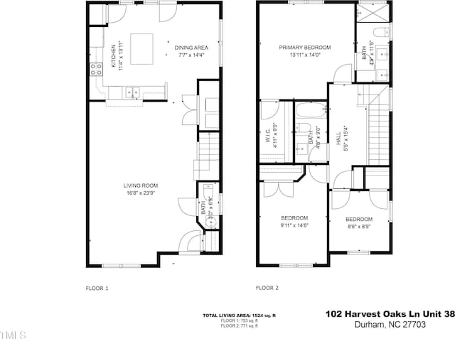 102 Harvest Oaks Ln Unit 38, Durham, NC 27703 - photo 33