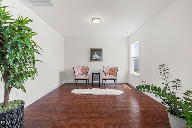 1321 White Spruce Dr, Willow Springs, NC 27592 - sitting room featuring wood finished floors