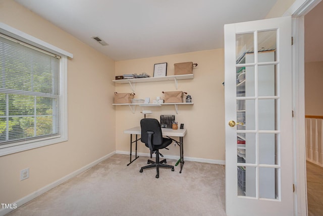 302 Caraway Ln, Cary, NC 27519 - carpeted home office featuring baseboards