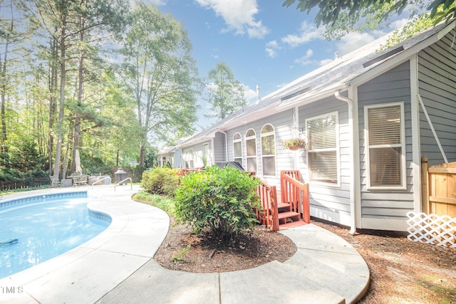 302 Caraway Ln, Cary, NC 27519 - outdoor pool featuring a patio