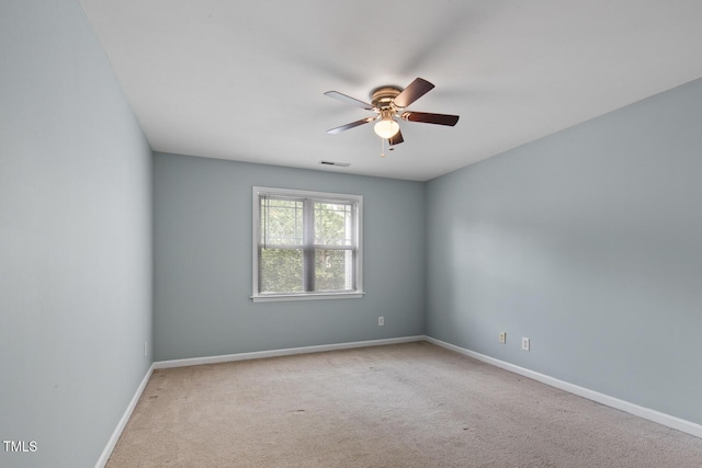 145 Mariah Towns Way, Garner, NC 27529 - spare room featuring ceiling fan and carpet