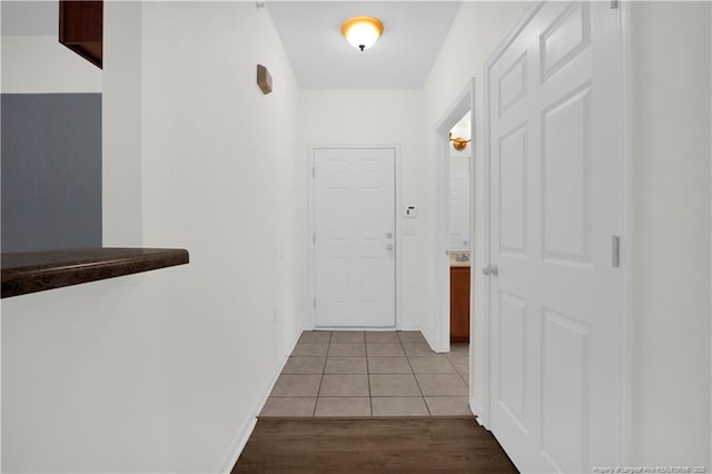 612 Marshtree Ln Unit 304, Fayetteville, NC 28314 - hall featuring baseboards and tile patterned floors