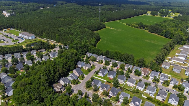 8205 Rolling Glenn Dr, Raleigh, NC 27616 - aerial view of property and surrounding area featuring nearby suburban area