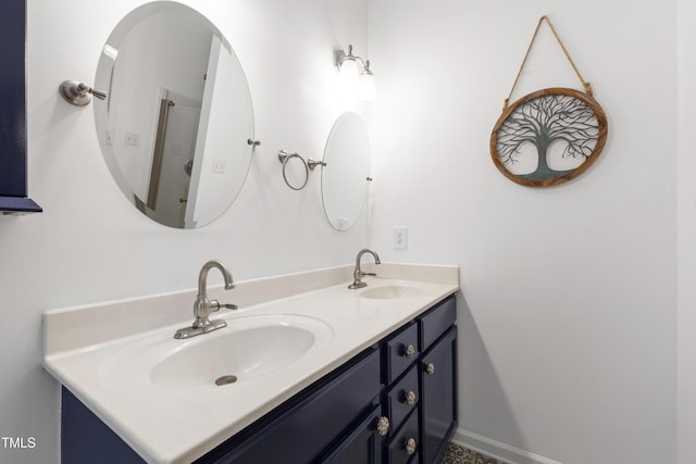 8205 Rolling Glenn Dr, Raleigh, NC 27616 - full bath featuring double vanity