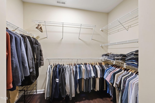 8205 Rolling Glenn Dr, Raleigh, NC 27616 - spacious closet with wood finished floors