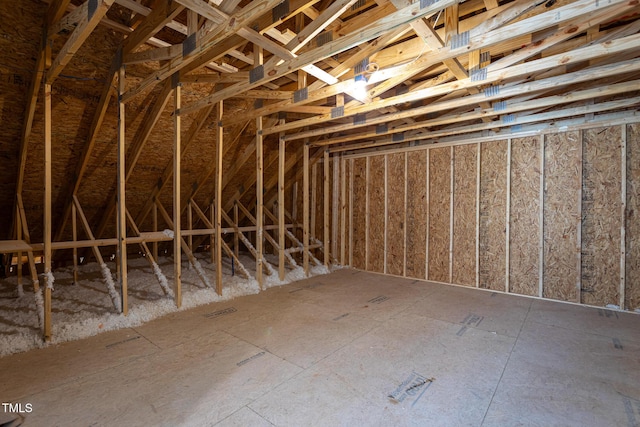 6069 Jones Cir, Sanford, NC 27332 - view of unfinished attic