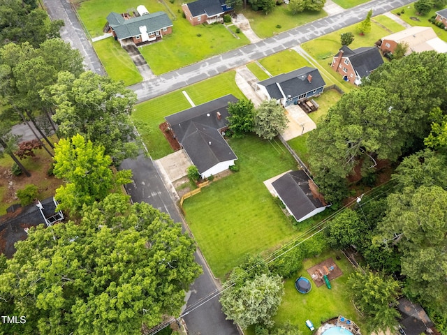 1015 S 1st St, Smithfield, NC 27577 - drone / aerial view