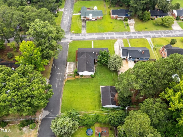 1015 S 1st St, Smithfield, NC 27577 - aerial perspective of suburban area