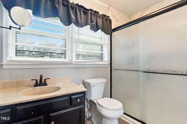 1015 S 1st St, Smithfield, NC 27577 - full bath featuring a shower stall and vanity