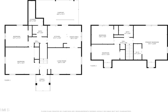 509 S Mckay Ave, Dunn, NC 28334 - view of property floor plan
