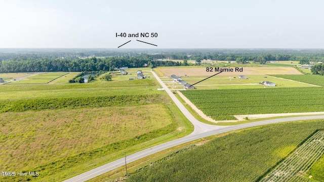 82 Mamie Rd, Benson, NC 27504 - view of rural area featuring farmland