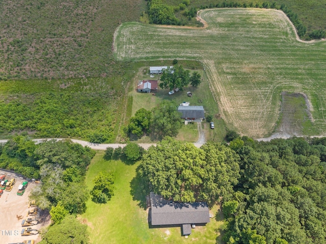 7595 Clayton Blvd Unit B, Clayton, NC 27520 - aerial overview of property's location with rural landscape