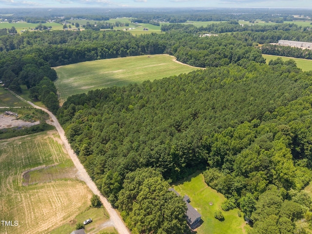 7595 Clayton Blvd Unit B, Clayton, NC 27520 - overview of rural landscape with a heavily wooded area