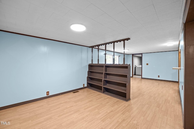 7595 Clayton Blvd Unit B, Clayton, NC 27520 - spare room featuring wood finished floors and baseboards