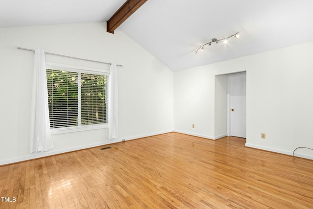 18 Frances St, Chapel Hill, NC 27517 - spare room with light wood finished floors and baseboards